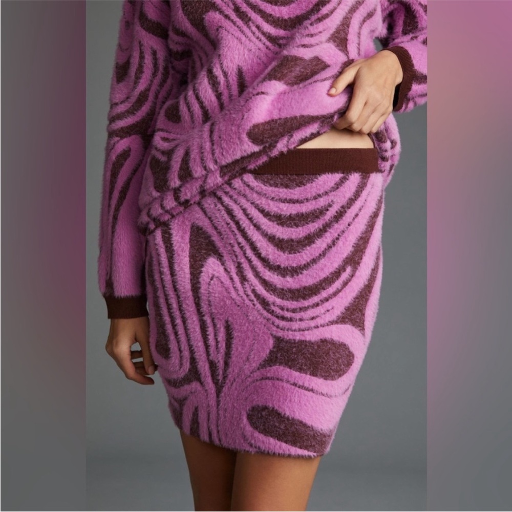 Anthropologie Funky Sweater Skirt NWOT